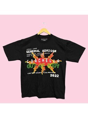 Out of Body 2022 Coachella Festival Cactus Plant Flea Market Tee L